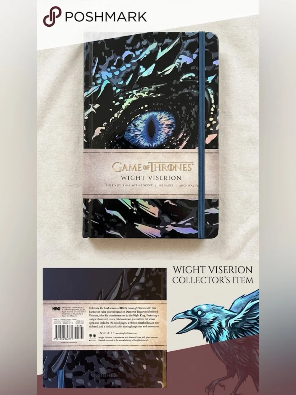 Game if Thrones Wight Viserion Collector's Journal